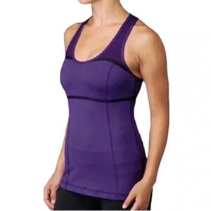 Lululemon Athletica Purple Commit Tank Top Stretch  Athleisure Size 6